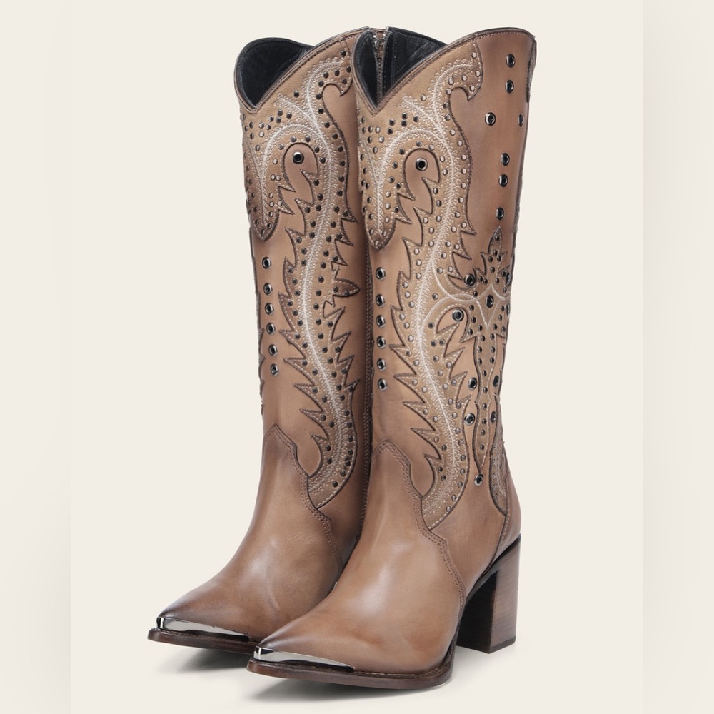 NIB Cuadra Genuine Leather High Boots - Picture 3 of 5